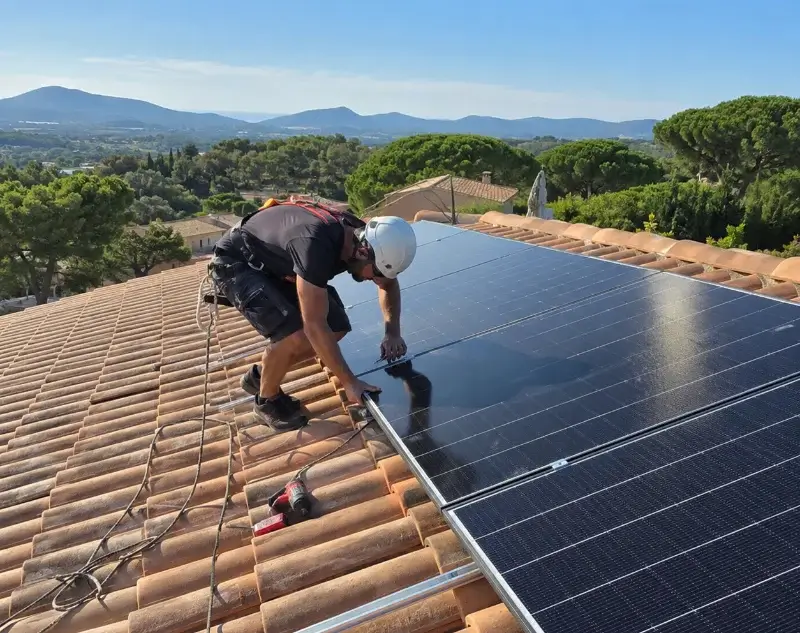Installateur panneaux solaires Minversheim — pose photovoltaïque sur toiture