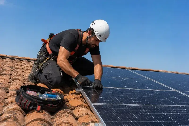 Maintenance et monitoring de panneaux solaires à Minversheim
