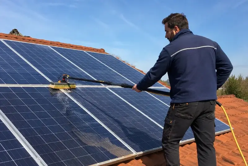 Nettoyage et entretien de panneaux solaires à Minversheim